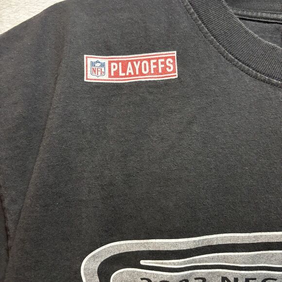 Vtg 2002 Reebok Shirt Mens 2XL Philadelphia Eagles NFL Champions Gray Crew Neck - Picture 3 of 9